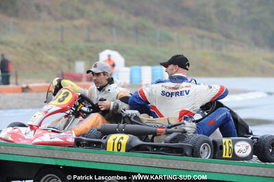25/10/2009 : 2ème manche du Trophée Vincent Sanchez à Lavelanet (photos Patrick Lascombes) 2009 — karting