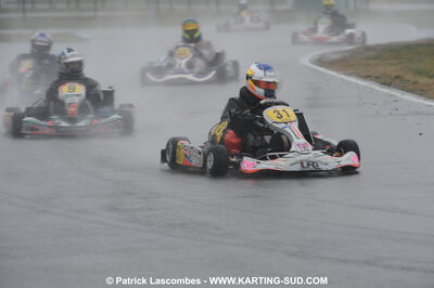 25/10/2009 : 2ème manche du Trophée Vincent Sanchez à Lavelanet (photos Patrick Lascombes) 2009 — karting