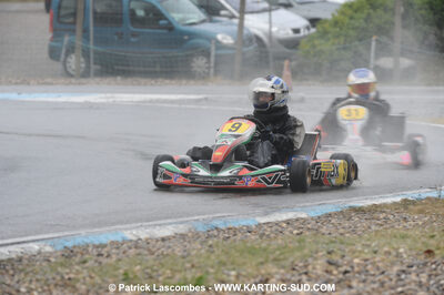 25/10/2009 : 2ème manche du Trophée Vincent Sanchez à Lavelanet (photos Patrick Lascombes) 2009 — karting