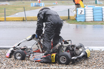 25/10/2009 : 2ème manche du Trophée Vincent Sanchez à Lavelanet (photos Patrick Lascombes) 2009 — karting