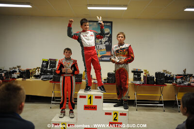 25/10/2009 : 2ème manche du Trophée Vincent Sanchez à Lavelanet (photos Patrick Lascombes) 2009 — karting