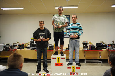 25/10/2009 : 2ème manche du Trophée Vincent Sanchez à Lavelanet (photos Patrick Lascombes) 2009 — karting