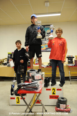 25/10/2009 : 2ème manche du Trophée Vincent Sanchez à Lavelanet (photos Patrick Lascombes) 2009 — karting