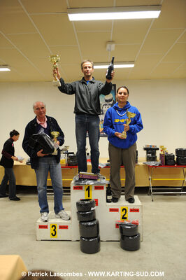 25/10/2009 : 2ème manche du Trophée Vincent Sanchez à Lavelanet (photos Patrick Lascombes) 2009 — karting