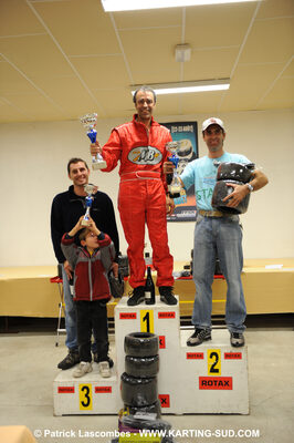 25/10/2009 : 2ème manche du Trophée Vincent Sanchez à Lavelanet (photos Patrick Lascombes) 2009 — karting
