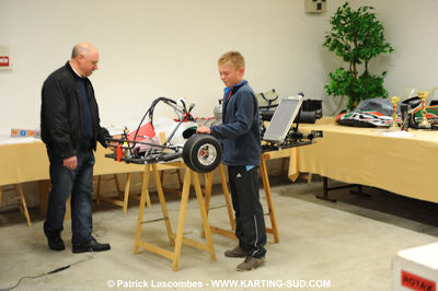 25/10/2009 : 2ème manche du Trophée Vincent Sanchez à Lavelanet (photos Patrick Lascombes) 2009 — karting