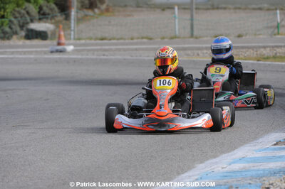 25/10/2009 : 2ème manche du Trophée Vincent Sanchez à Lavelanet (photos Patrick Lascombes) 2009 — karting