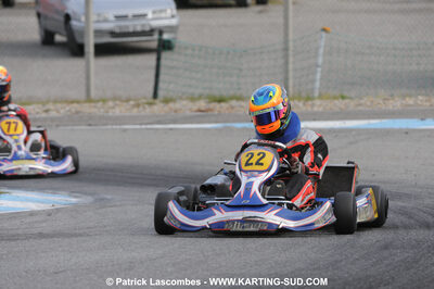 25/10/2009 : 2ème manche du Trophée Vincent Sanchez à Lavelanet (photos Patrick Lascombes) 2009 — karting