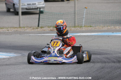 25/10/2009 : 2ème manche du Trophée Vincent Sanchez à Lavelanet (photos Patrick Lascombes) 2009 — karting