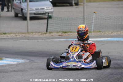 25/10/2009 : 2ème manche du Trophée Vincent Sanchez à Lavelanet (photos Patrick Lascombes) 2009 — karting
