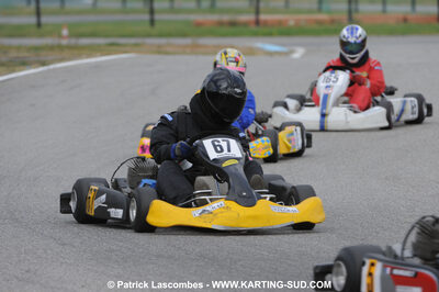 25/10/2009 : 2ème manche du Trophée Vincent Sanchez à Lavelanet (photos Patrick Lascombes) 2009 — karting
