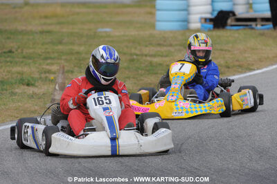 25/10/2009 : 2ème manche du Trophée Vincent Sanchez à Lavelanet (photos Patrick Lascombes) 2009 — karting