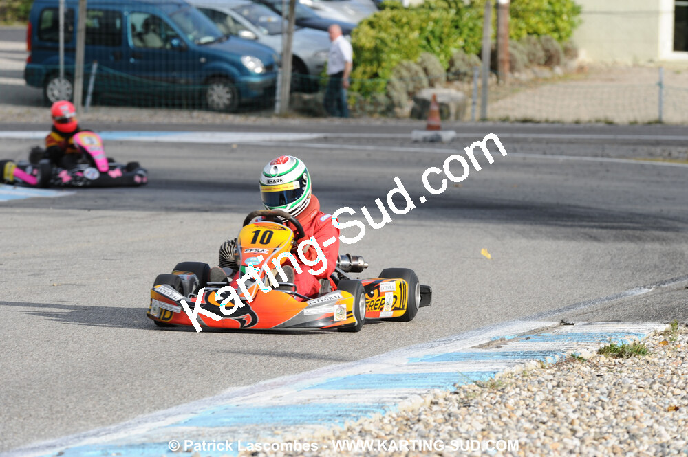 25/10/2009 : 2ème manche du Trophée Vincent Sanchez à Lavelanet (photos Patrick Lascombes) 2009 — karting