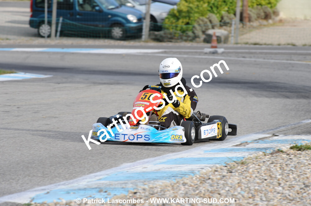 25/10/2009 : 2ème manche du Trophée Vincent Sanchez à Lavelanet (photos Patrick Lascombes) 2009 — karting