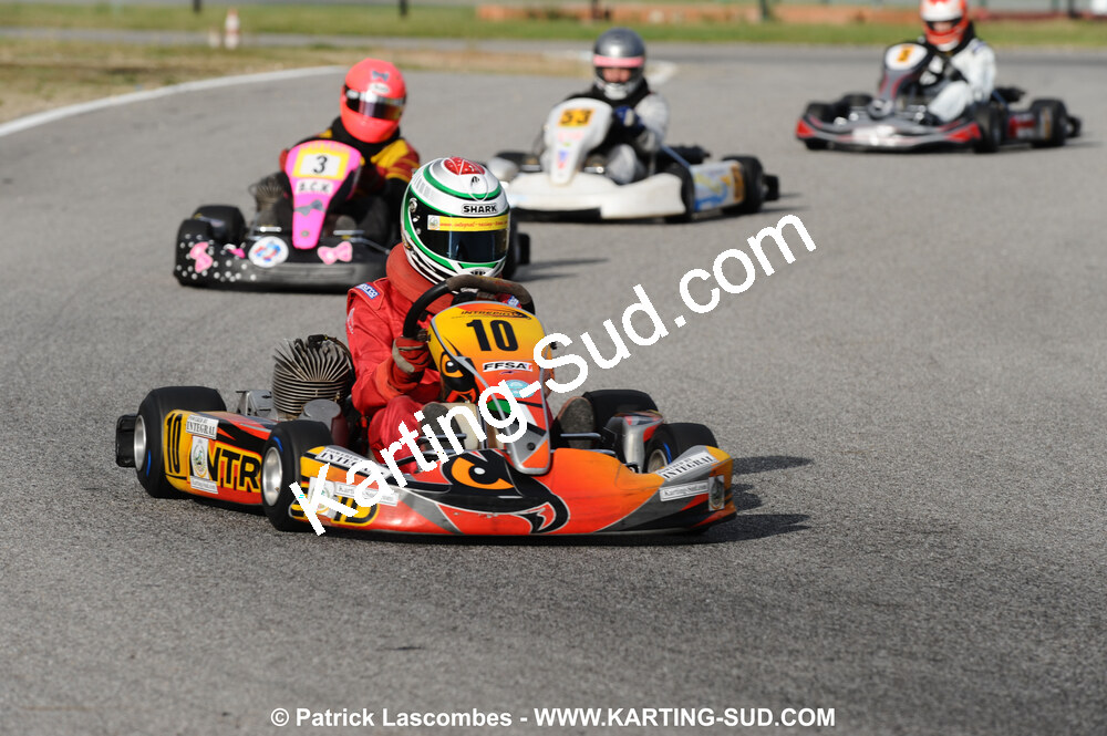 25/10/2009 : 2ème manche du Trophée Vincent Sanchez à Lavelanet (photos Patrick Lascombes) 2009 — karting