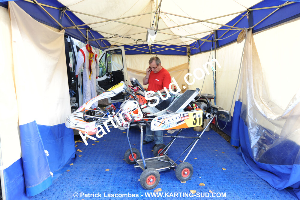 25/10/2009 : 2ème manche du Trophée Vincent Sanchez à Lavelanet (photos Patrick Lascombes) 2009 — karting