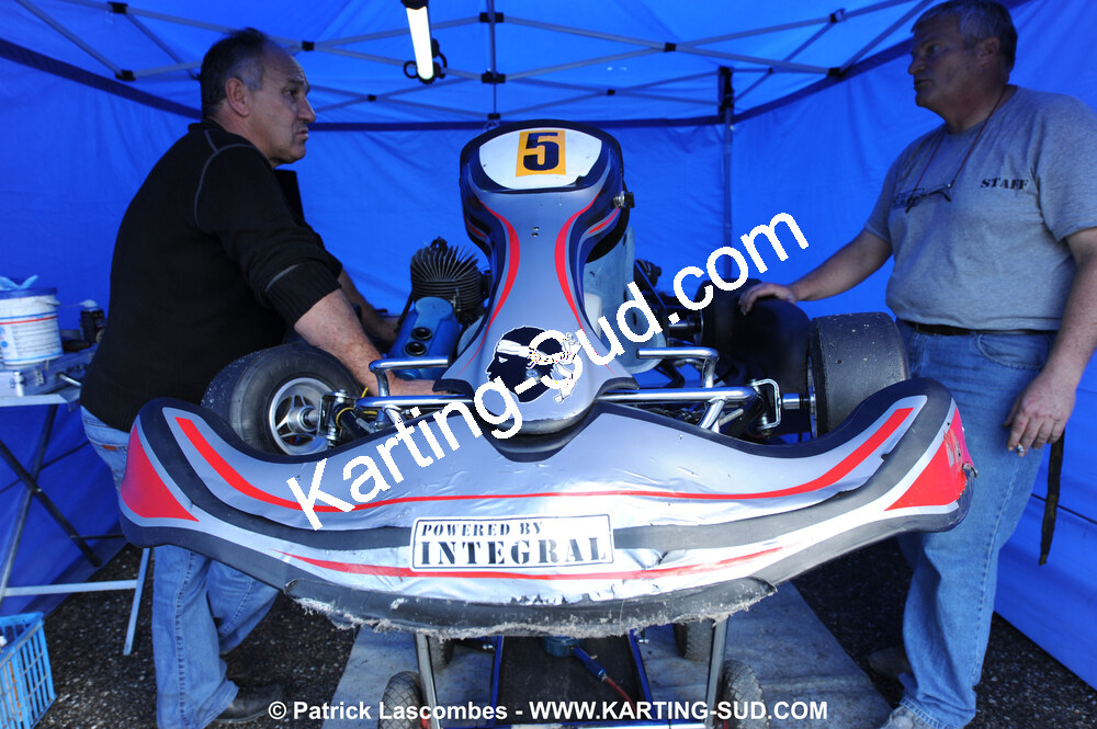 Alain PINEL — 25/10/2009 : 2ème manche du Trophée Vincent Sanchez à Lavelanet (photos Patrick Lascombes) 2009 — karting