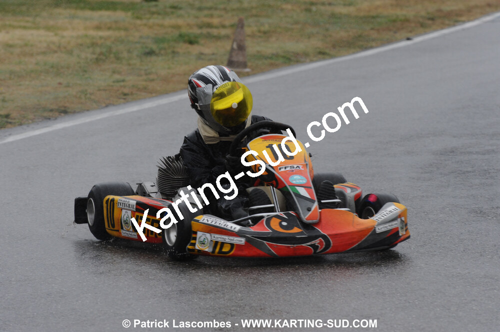 25/10/2009 : 2ème manche du Trophée Vincent Sanchez à Lavelanet (photos Patrick Lascombes) 2009 — karting