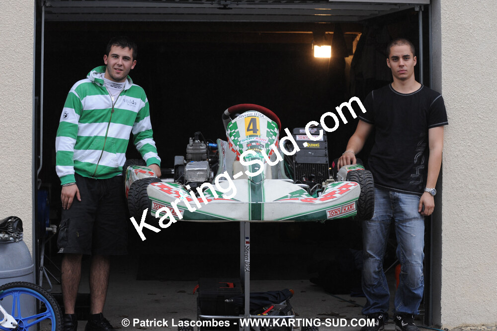 25/10/2009 : 2ème manche du Trophée Vincent Sanchez à Lavelanet (photos Patrick Lascombes) 2009 — karting
