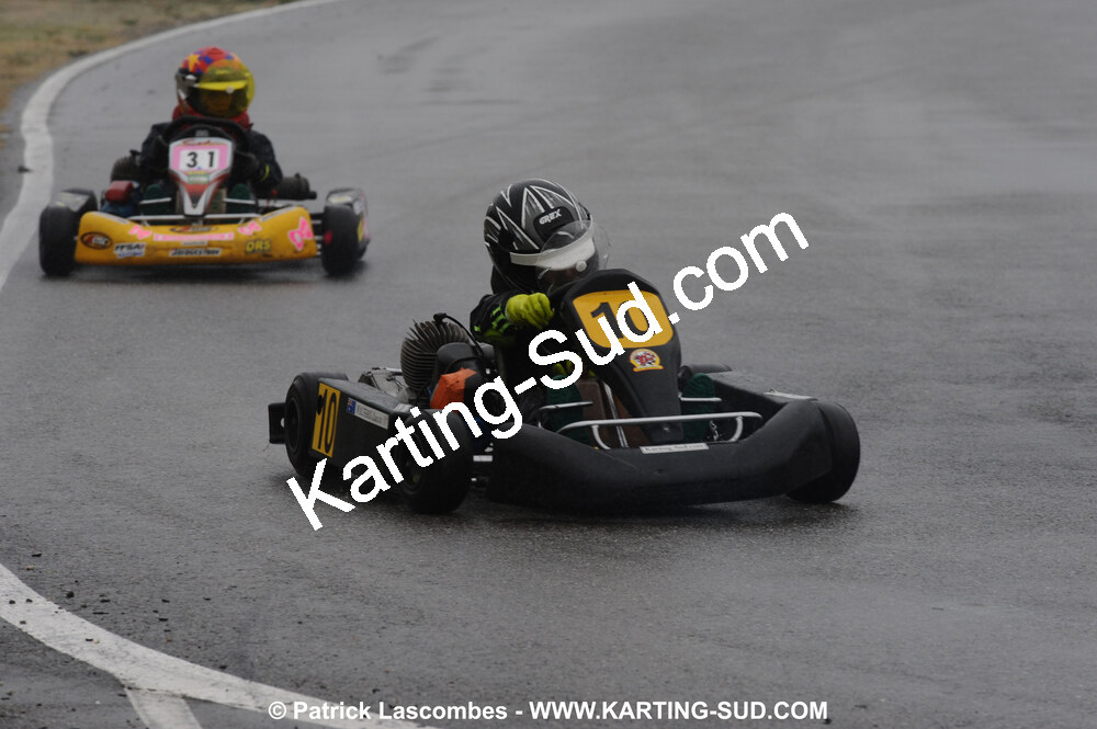 25/10/2009 : 2ème manche du Trophée Vincent Sanchez à Lavelanet (photos Patrick Lascombes) 2009 — karting