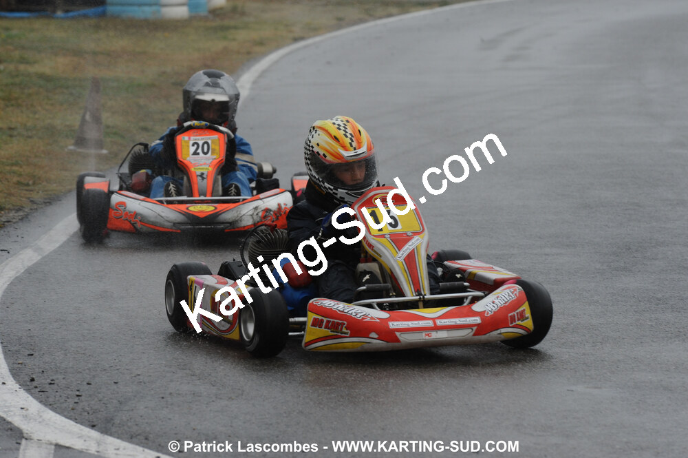 25/10/2009 : 2ème manche du Trophée Vincent Sanchez à Lavelanet (photos Patrick Lascombes) 2009 — karting