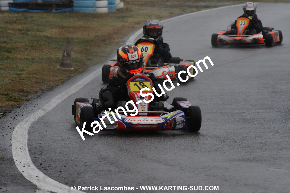 25/10/2009 : 2ème manche du Trophée Vincent Sanchez à Lavelanet (photos Patrick Lascombes) 2009 — karting