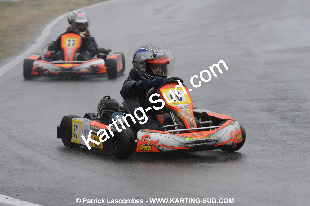 25/10/2009 : 2ème manche du Trophée Vincent Sanchez à Lavelanet (photos Patrick Lascombes) 2009 — karting