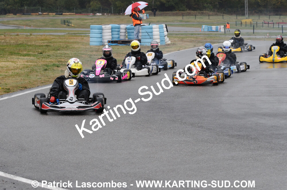 25/10/2009 : 2ème manche du Trophée Vincent Sanchez à Lavelanet (photos Patrick Lascombes) 2009 — karting