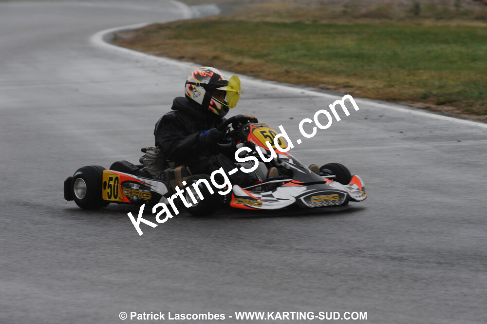 25/10/2009 : 2ème manche du Trophée Vincent Sanchez à Lavelanet (photos Patrick Lascombes) 2009 — karting