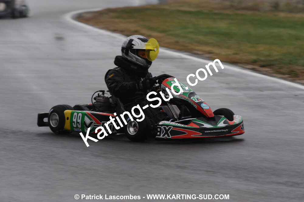 25/10/2009 : 2ème manche du Trophée Vincent Sanchez à Lavelanet (photos Patrick Lascombes) 2009 — karting