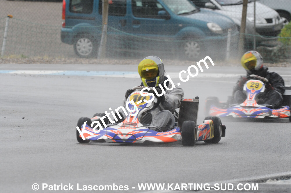 25/10/2009 : 2ème manche du Trophée Vincent Sanchez à Lavelanet (photos Patrick Lascombes) 2009 — karting