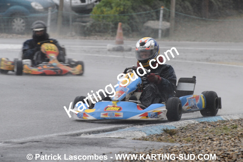 Bernard CASALE — 25/10/2009 : 2ème manche du Trophée Vincent Sanchez à Lavelanet (photos Patrick Lascombes) 2009 — karting