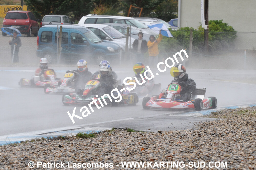 25/10/2009 : 2ème manche du Trophée Vincent Sanchez à Lavelanet (photos Patrick Lascombes) 2009 — karting