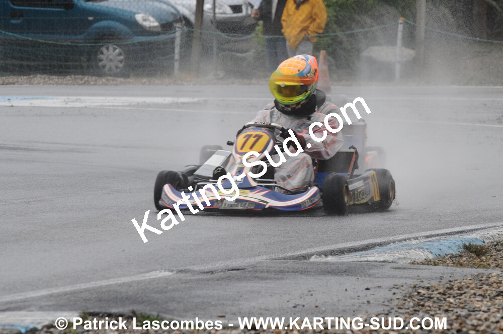 25/10/2009 : 2ème manche du Trophée Vincent Sanchez à Lavelanet (photos Patrick Lascombes) 2009 — karting