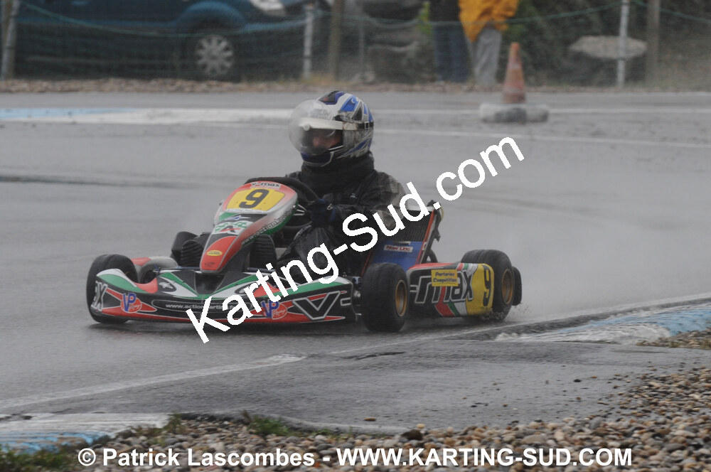 25/10/2009 : 2ème manche du Trophée Vincent Sanchez à Lavelanet (photos Patrick Lascombes) 2009 — karting