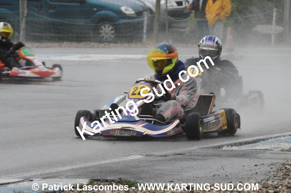 25/10/2009 : 2ème manche du Trophée Vincent Sanchez à Lavelanet (photos Patrick Lascombes) 2009 — karting