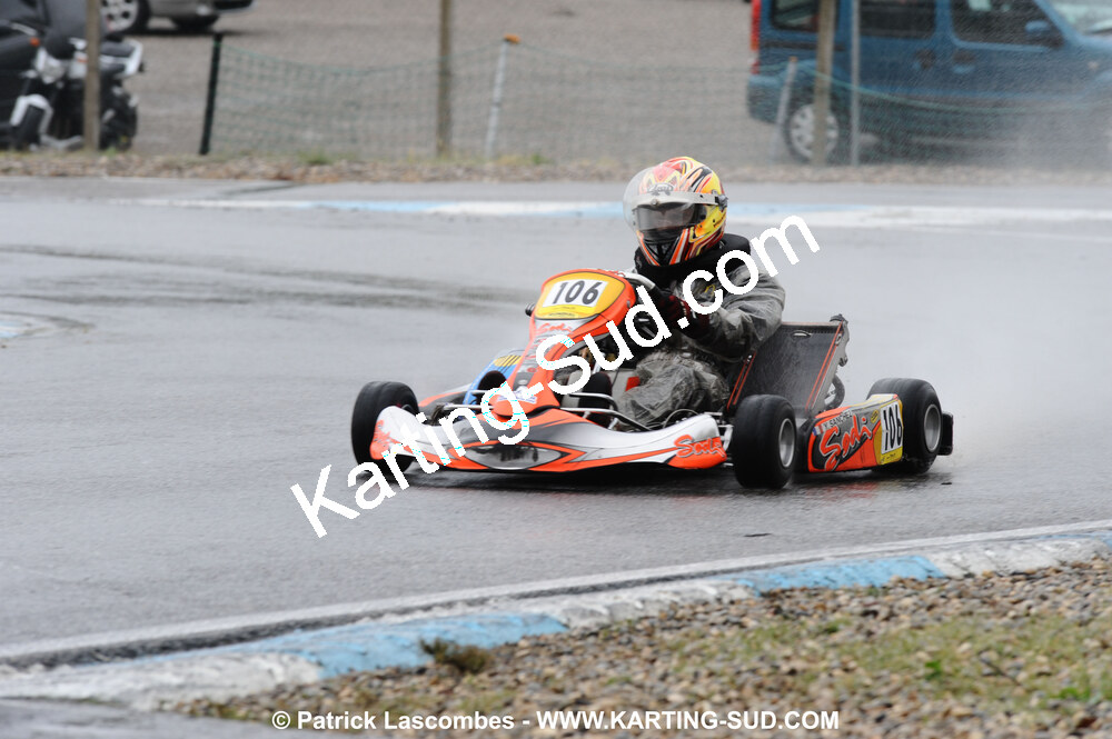 25/10/2009 : 2ème manche du Trophée Vincent Sanchez à Lavelanet (photos Patrick Lascombes) 2009 — karting