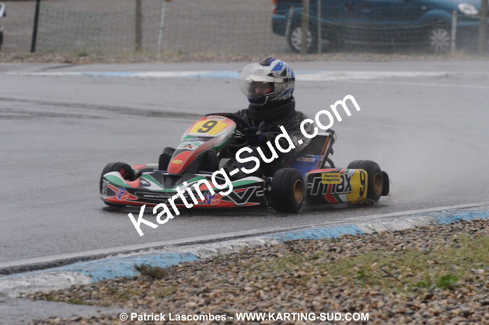 25/10/2009 : 2ème manche du Trophée Vincent Sanchez à Lavelanet (photos Patrick Lascombes) 2009 — karting