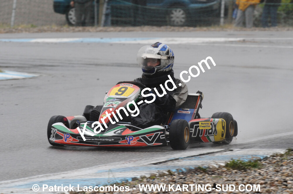25/10/2009 : 2ème manche du Trophée Vincent Sanchez à Lavelanet (photos Patrick Lascombes) 2009 — karting
