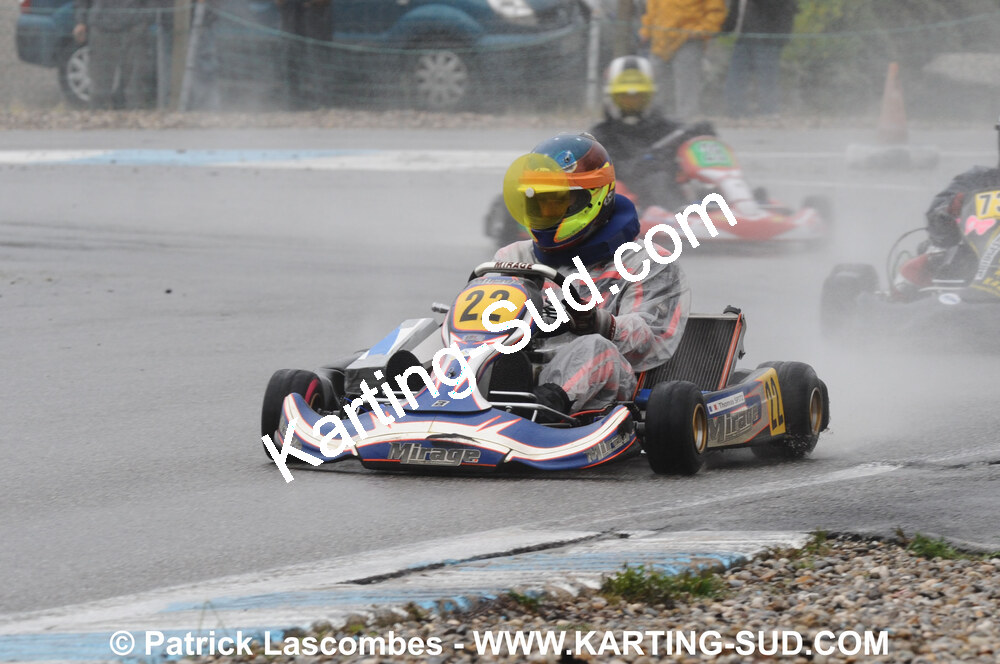25/10/2009 : 2ème manche du Trophée Vincent Sanchez à Lavelanet (photos Patrick Lascombes) 2009 — karting