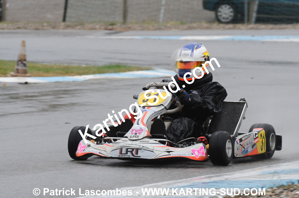 25/10/2009 : 2ème manche du Trophée Vincent Sanchez à Lavelanet (photos Patrick Lascombes) 2009 — karting