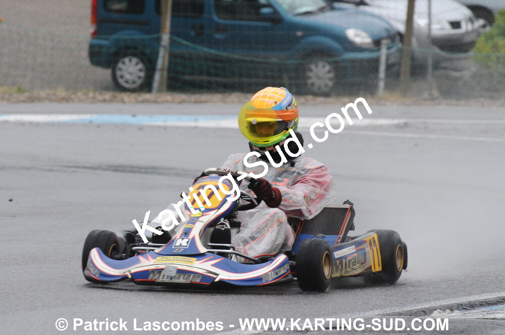 25/10/2009 : 2ème manche du Trophée Vincent Sanchez à Lavelanet (photos Patrick Lascombes) 2009 — karting