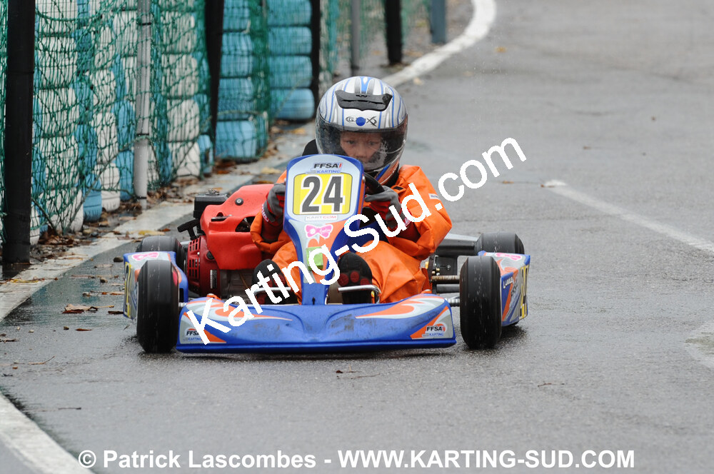 25/10/2009 : 2ème manche du Trophée Vincent Sanchez à Lavelanet (photos Patrick Lascombes) 2009 — karting