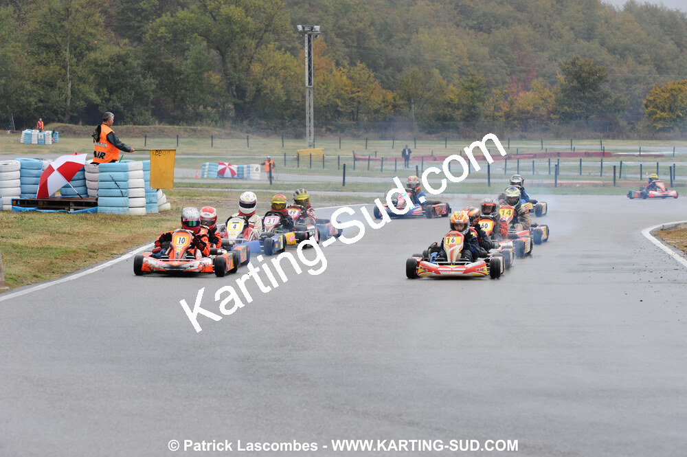 25/10/2009 : 2ème manche du Trophée Vincent Sanchez à Lavelanet (photos Patrick Lascombes) 2009 — karting