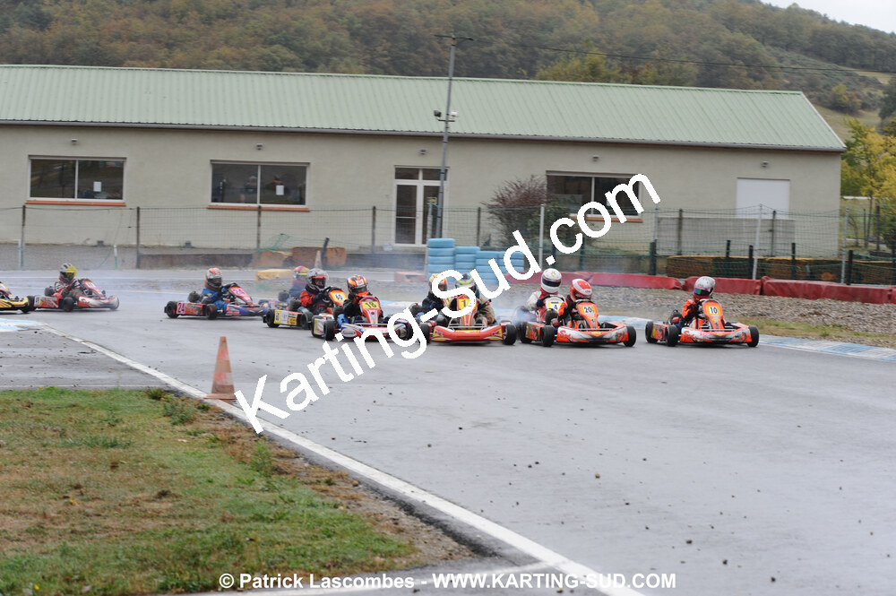 25/10/2009 : 2ème manche du Trophée Vincent Sanchez à Lavelanet (photos Patrick Lascombes) 2009 — karting