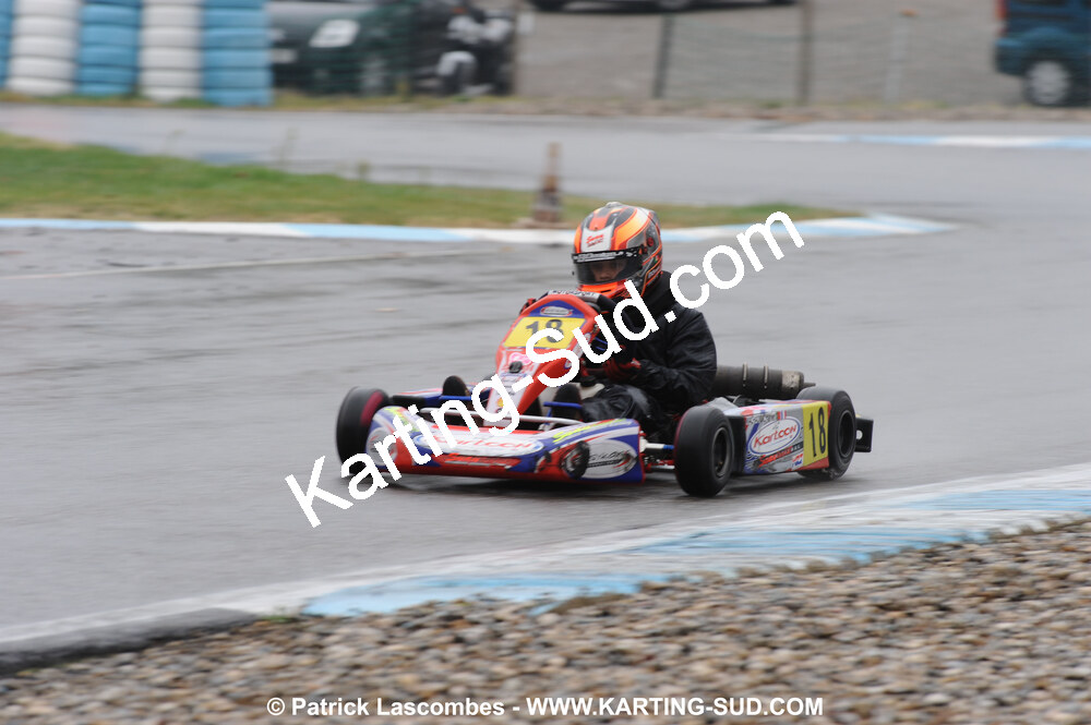 25/10/2009 : 2ème manche du Trophée Vincent Sanchez à Lavelanet (photos Patrick Lascombes) 2009 — karting