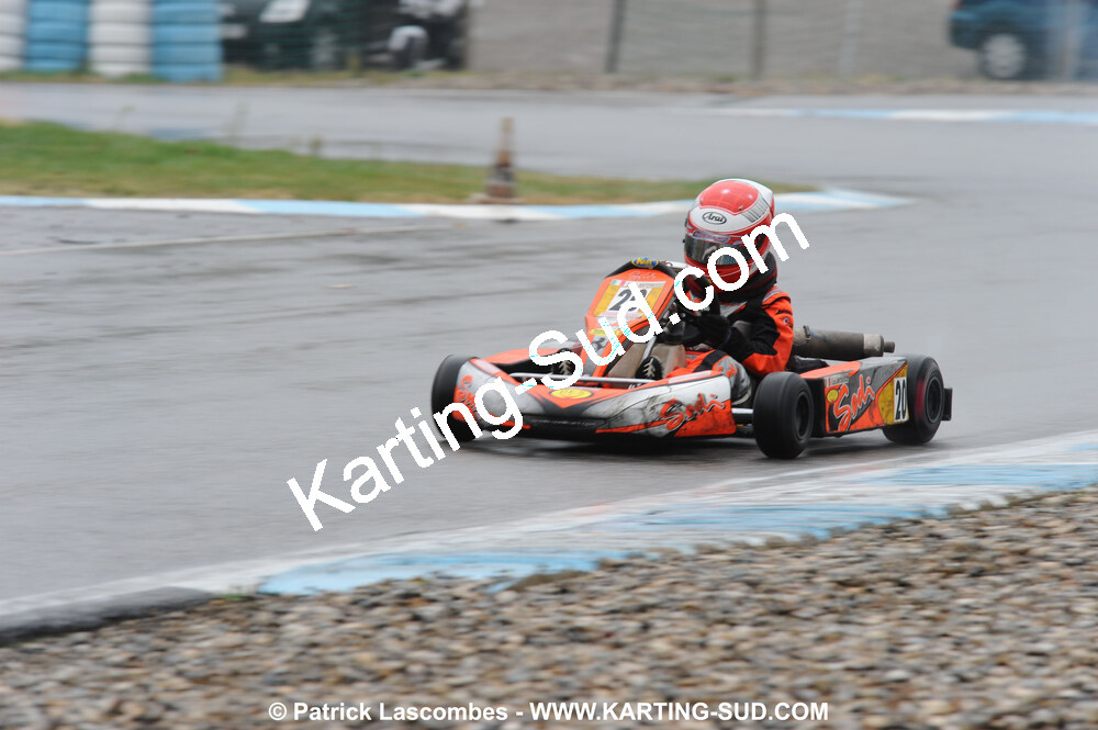 25/10/2009 : 2ème manche du Trophée Vincent Sanchez à Lavelanet (photos Patrick Lascombes) 2009 — karting