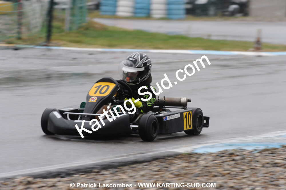 25/10/2009 : 2ème manche du Trophée Vincent Sanchez à Lavelanet (photos Patrick Lascombes) 2009 — karting