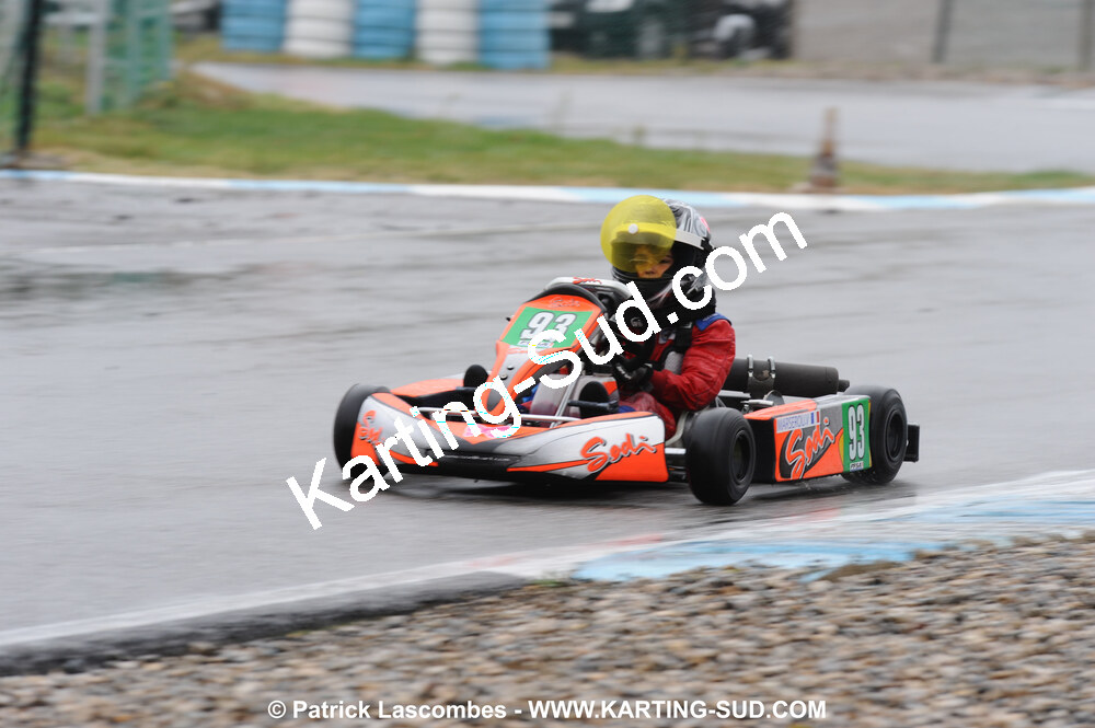 25/10/2009 : 2ème manche du Trophée Vincent Sanchez à Lavelanet (photos Patrick Lascombes) 2009 — karting
