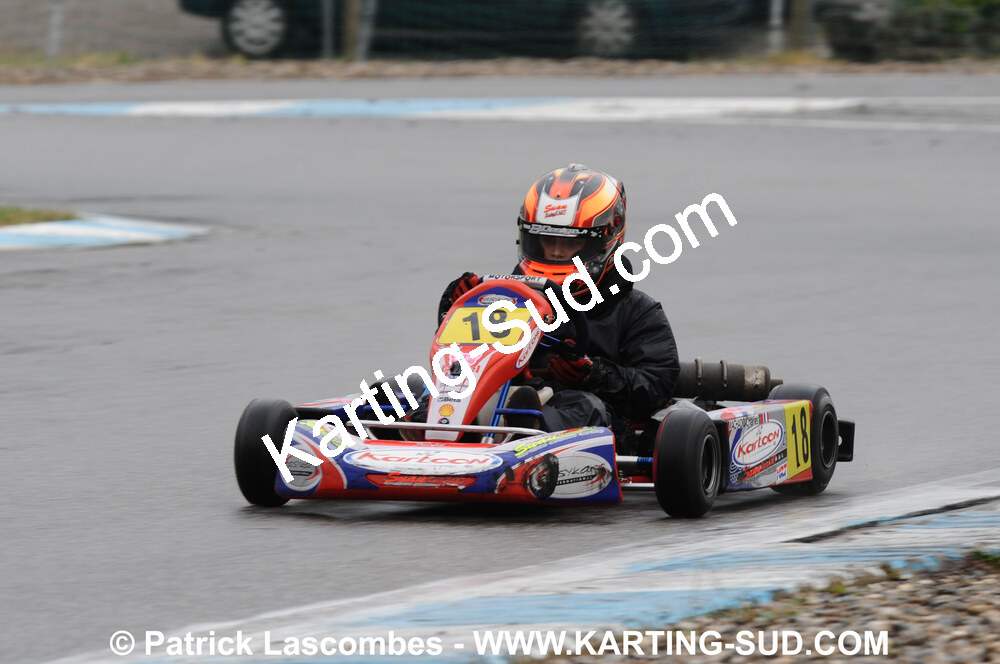 25/10/2009 : 2ème manche du Trophée Vincent Sanchez à Lavelanet (photos Patrick Lascombes) 2009 — karting